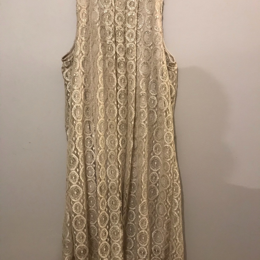 ALFANI Gold dress for events - Picture 2 of 3